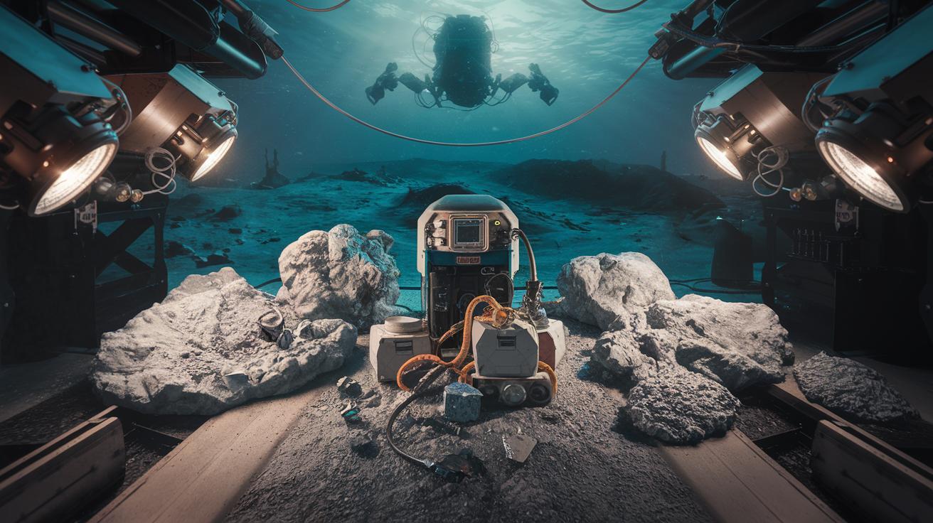 Technologie poszukiwania i wydobycia surowców mineralnych z dna oceanu 32 Technologie poszukiwania i wydobycia surowców mineralnych z dna oceanu